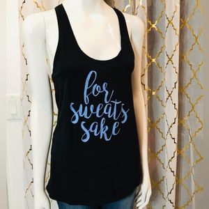 Lululemon black racer back tank top